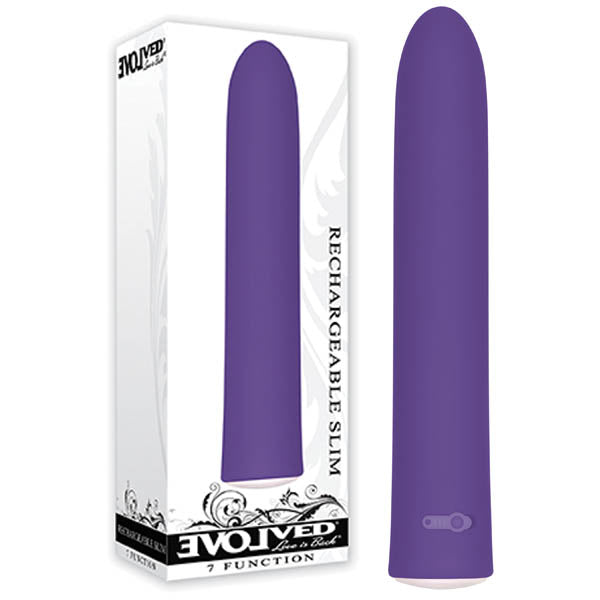 Rechargeable Slim Purple Usb Vibrator