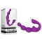 Come Together Purple Usb Rechargeable Vibrating Strapless Strap On