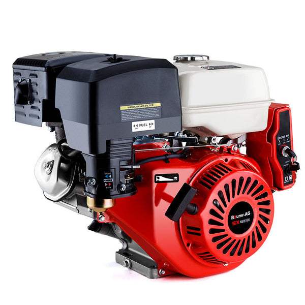 16HP Petrol Stationary Engine OHV Motor Horizontal Shaft Electric Recoil Start