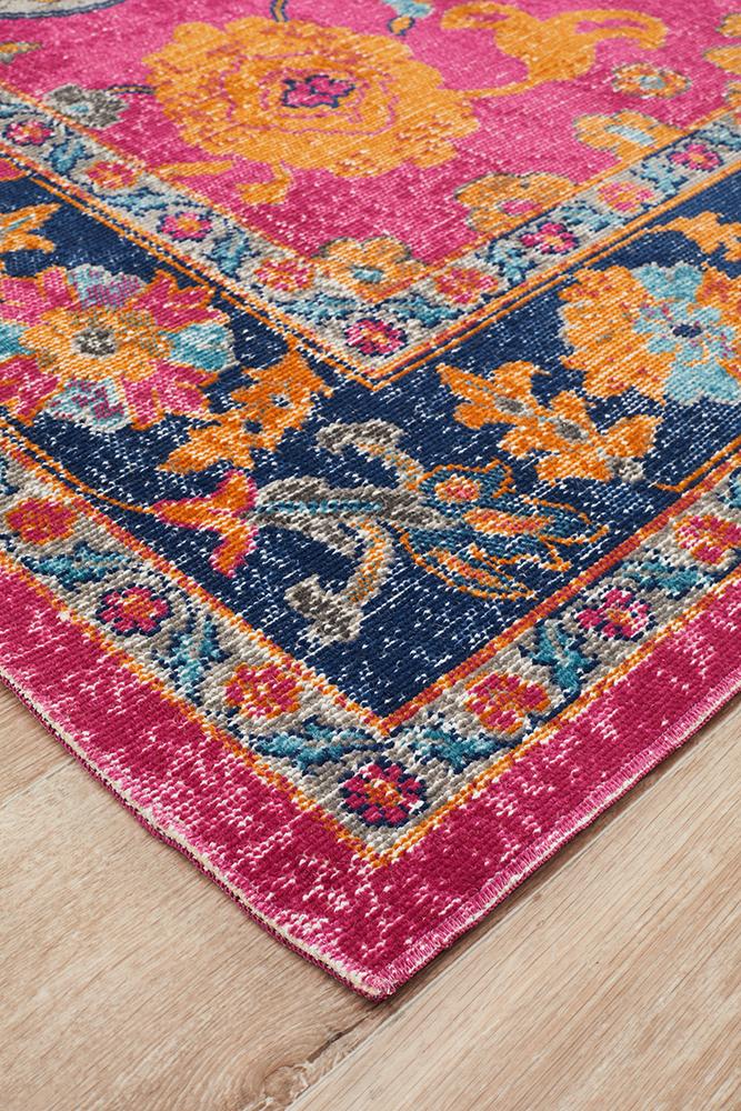 Eternal Whisper Corners Pink Rug