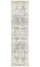 Evoke Dream White Silver Transitional Rug