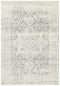 Evoke Dream White Silver Transitional Rug