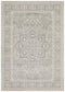 Evoke Silver Flower Transitional Rug