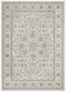 Evoke Winter White Transitional Rug