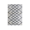 Eddy Ivory Charcoal Rug