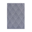 Efate Center Grey Geometric Flatweave Rug