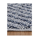 Efate Center Grey Geometric Flatweave Rug