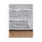 Efate Flower Grey Geometric Flatweave Rug