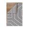 Efate Folk Grey Geometric Flatweave Rug