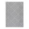 Efate Honiara Grey Geometric Flatweave Rug