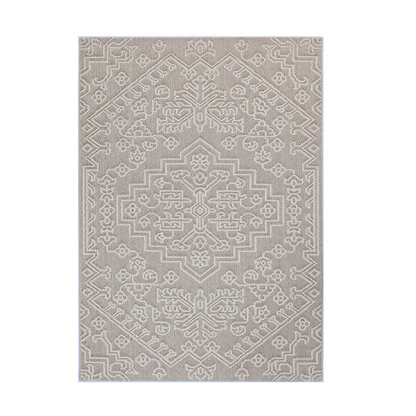 Efate Kitui Beige Traditional Flatweave Rug