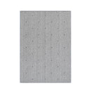 Efate Mountain Grey Geometric Flatweave Rug
