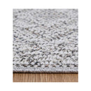 Efate Mountain Grey Geometric Flatweave Rug