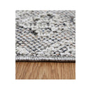 Efate Outlander Grey Tribal Flatweave Rug