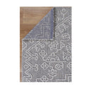 Efate Outlander Grey Tribal Flatweave Rug