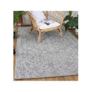 Efate Outlander Grey Tribal Flatweave Rug