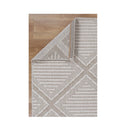 Efate Peter Beige Geometric Flatweave Rug