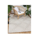 Efate Peter Beige Geometric Flatweave Rug