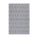 Efate Tawton Grey Geometric Flatweave Rug