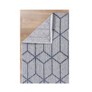 Efate Tawton Grey Geometric Flatweave Rug