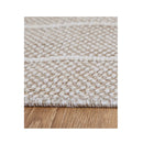 Efate Wyllie Beige Geometric Flatweave Rug