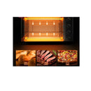 Electric Convection Oven Bake Benchtop Rotisserie Grill 45L