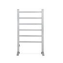 Electric Heated Towel Rail Aluminium Finish