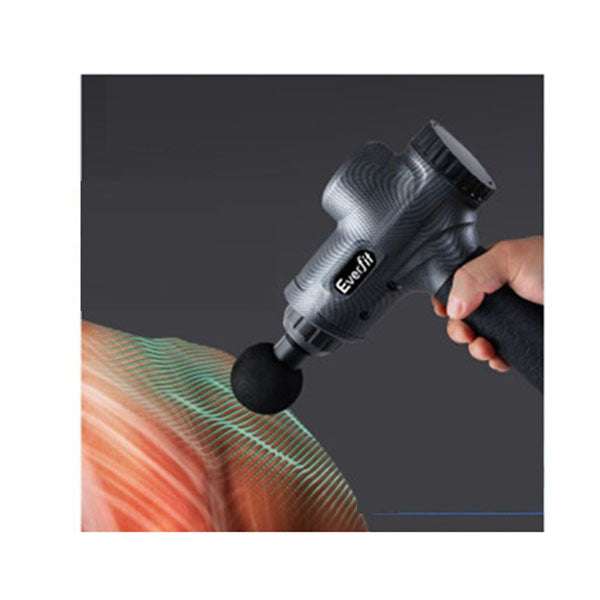 Electric Massager Gun Vibration 6 Heads Muscle Therapy