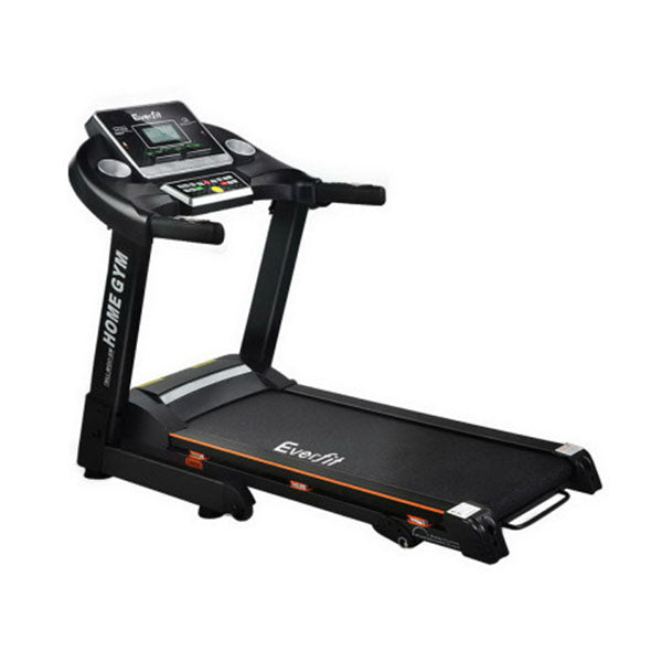 Electric Treadmill 42cm Running Home Gym Fitness Machine Black