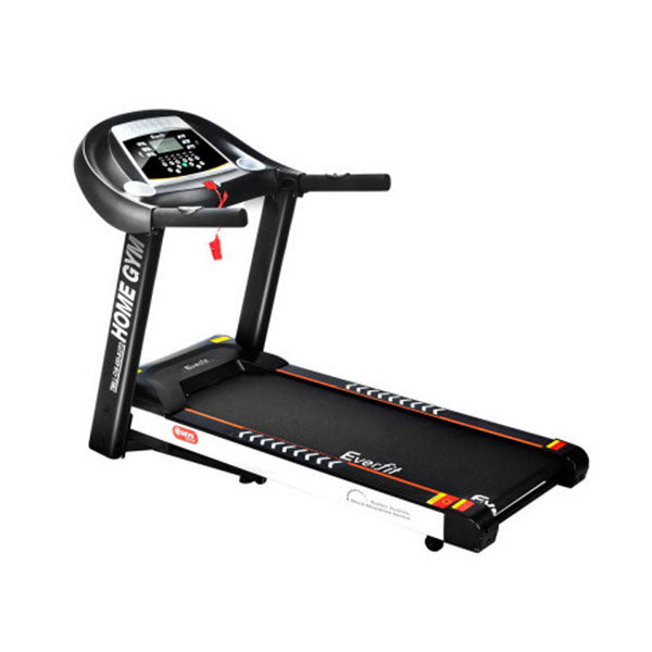 Electric Treadmill 45cm Incline Home Gym Fitness Machine Black