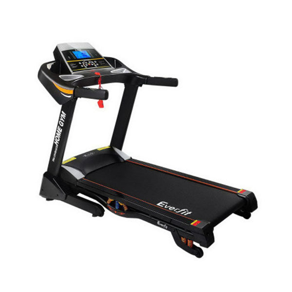 Electric Treadmill 48cm Incline Home Gym Fitness Machine Black