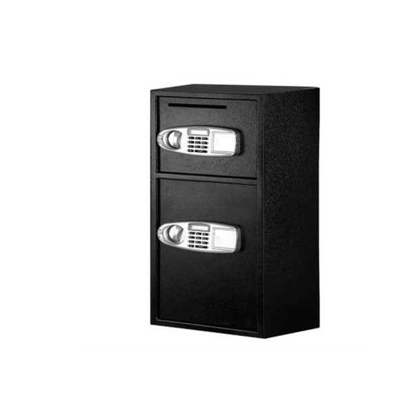Electronic Safe Digital Security Box Double Door Lcd Display