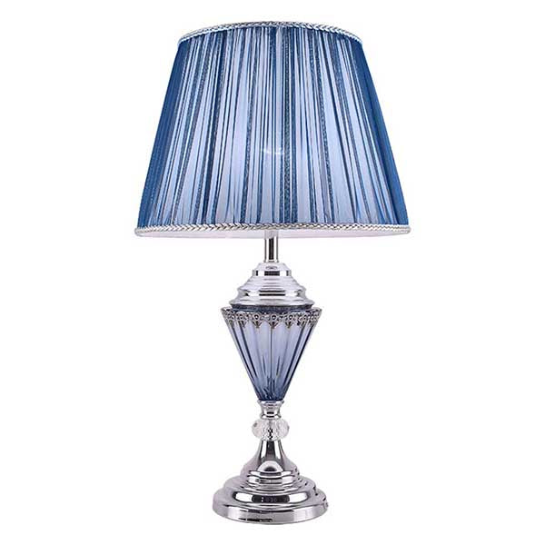 Elegant Table Lamp With Warm Shade