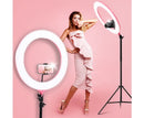 Embellir 19 Inch 5500K LED Ring Light Phone Camera DSLR