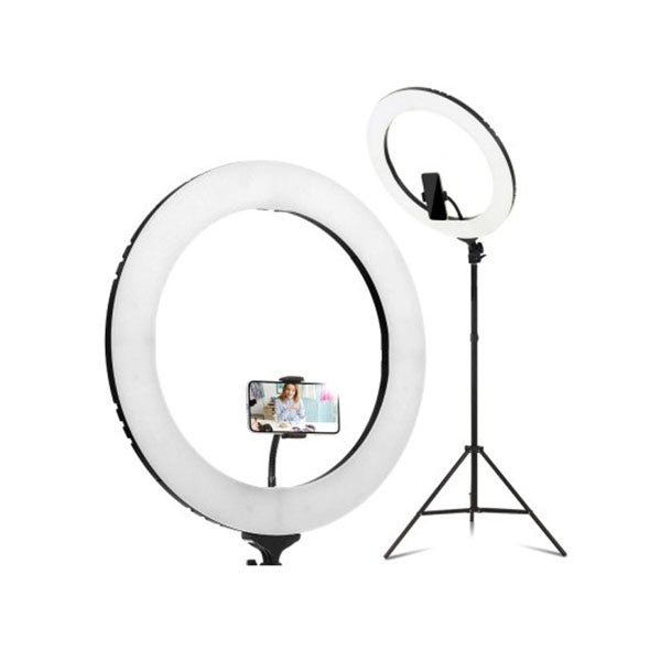 Embellir 19 Inch 5500K LED Ring Light Phone Camera DSLR