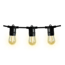 17M Festoon String Lights Solar Powered