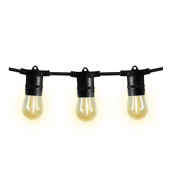 17M Festoon String Lights Solar Powered
