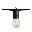 17M Festoon String Lights Solar Powered
