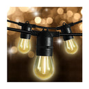 17M Festoon String Lights Solar Powered