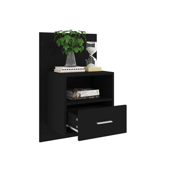 Engineered Wood Wall Mounted Bedside Cabinet