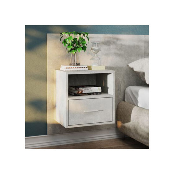 Engineered Wood Wall Mounted Bedside Cabinet