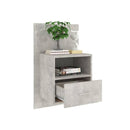 Engineered Wood Wall Mounted Bedside Cabinet