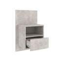 Engineered Wood Wall Mounted Bedside Cabinet