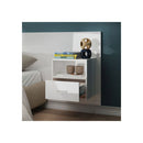 Engineered Wood Wall Mounted Bedside Cabinet