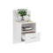 Engineered Wood Wall Mounted Bedside Cabinet