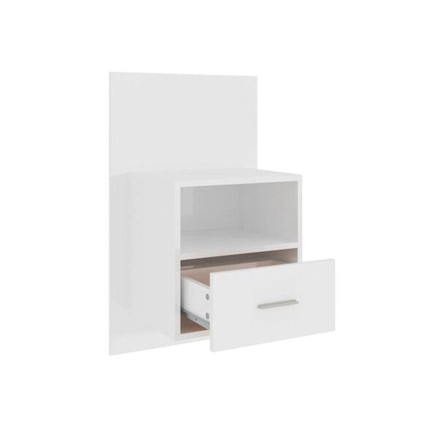 Engineered Wood Wall Mounted Bedside Cabinet