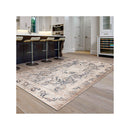 Envy Grey Hallway Runner Stain Resistant Rug