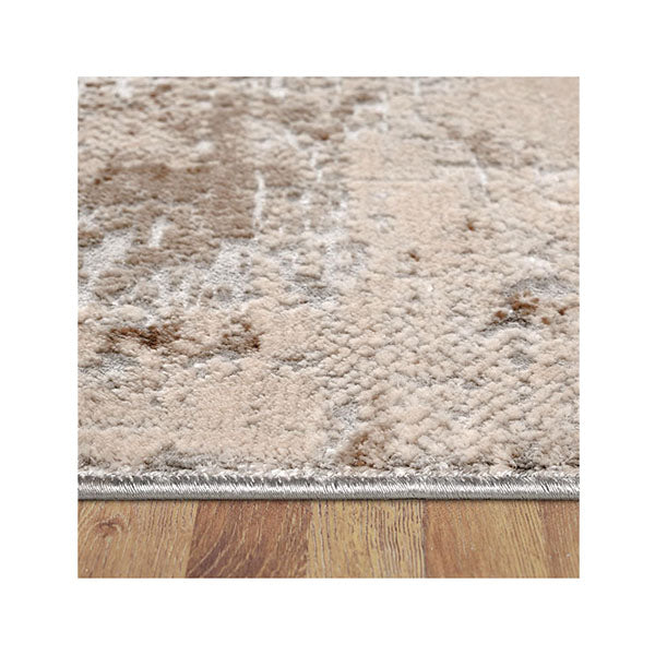 Envy Light Grey Machine Knotted Rug