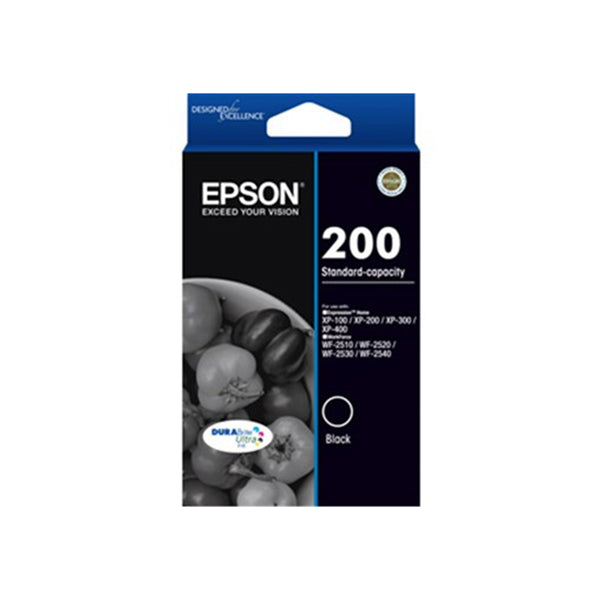 Epson 200 Standard Black Durabrite Ultra Ink Cartridge