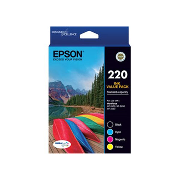 Epson 220 Four Color Std Value Pack